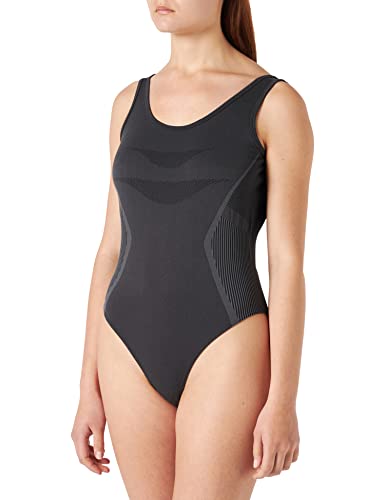 Dare2b Damen Dont Sweat Itswim One Piece Swimsuit, Schwarz, M EU Dare2b Damen Dont Sweat Itswim One Piece Swimsuit, Schwarz, M EU von Dare 2b