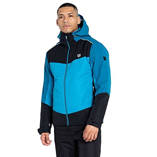 Dare2b Embodied Herren-Skijacke,und atmungsaktives Recyclingmaterial,Schneefang,getapte Nähte,2 untere Reißverschlusstaschen,technische Kapuze, Weiß, DMP528, 16 Dare2b Embodied Herren-Skijacke,und atmungsaktives Recyclingmaterial,Schneefang,getapte Nähte,2 untere Reißverschlusstaschen,technische Kapuze, Weiß, DMP528, 16 von Dare 2b
