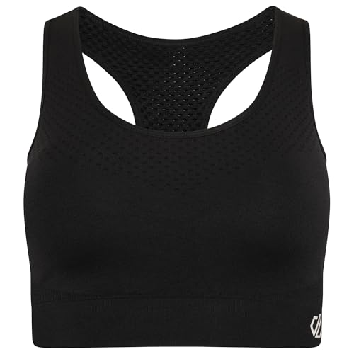 Dare 2b Dont Sweat It Bra Damen-Sport-BH – Training – Q-Wic, elastisches, schnell trocknendes und geruchsabweisendes Material – SeamSmart-Technologie von Dare 2b