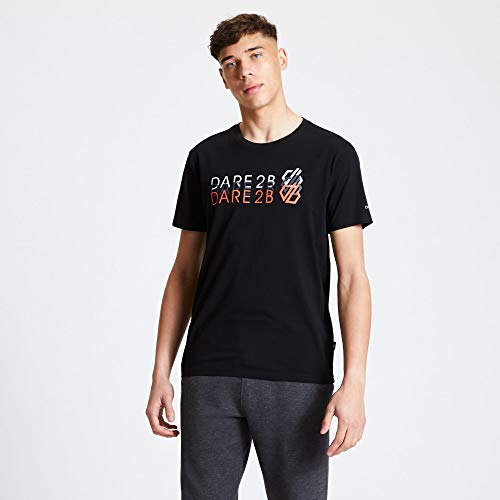 Focalize Leichtes T-Shirt aus Baumwolle mit Grafik Focalize Leichtes T-Shirt aus Baumwolle mit Grafik von Dare 2b