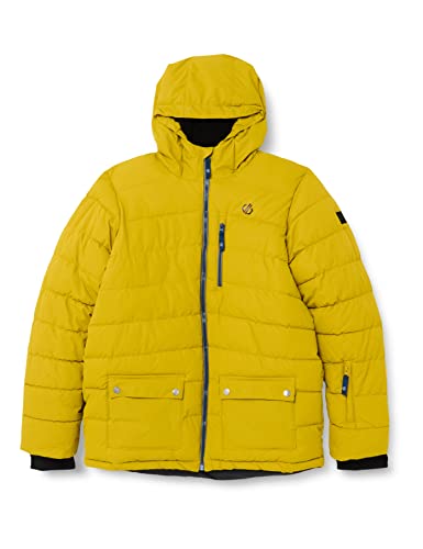 Dare 2b Folly Jacket Kids Ski/Lifestyle wasserdichtes und atmungsaktives recyceltes Material, fixierter Schneefang, hochwarme Wattierung und getapte Nähte für absolute Wasserdichtigkeit von Dare2b