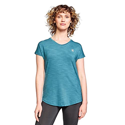 Dare 2b Vigilant Tee Womens T-Shirt Q-wic leichtes, elastisches, schnell trocknendes und geruchsabweisendes Material - Sport-Workout-Top von Dare2b