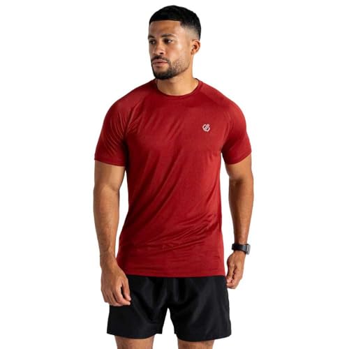 Dare2b Accelerate Herren-T-Shirts/Polos/Westen, Rot von Dare2b