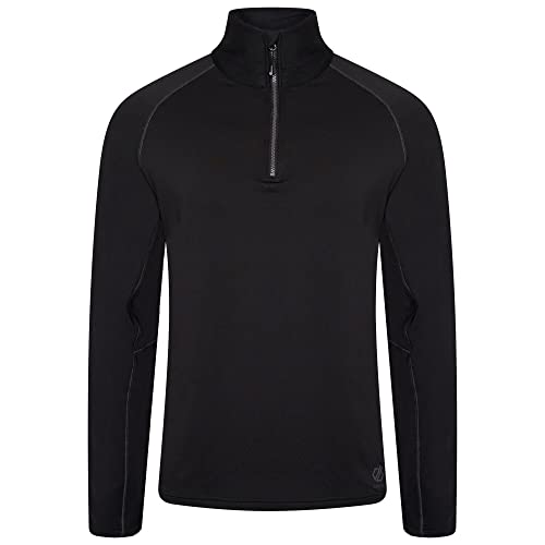 Dare2b Fuser Herren Half Zip Core Stretch Midlayer, perfekt zum Skifahren, Snowboarden und Wintersport, Schwarz Dare2b Fuser Herren Half Zip Core Stretch Midlayer, perfekt zum Skifahren, Snowboarden und Wintersport, Schwarz von Dare2b
