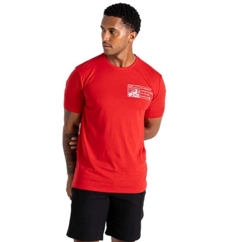 Dare2b Herren-T-Shirts, Poloshirt, Rot von Dare2b