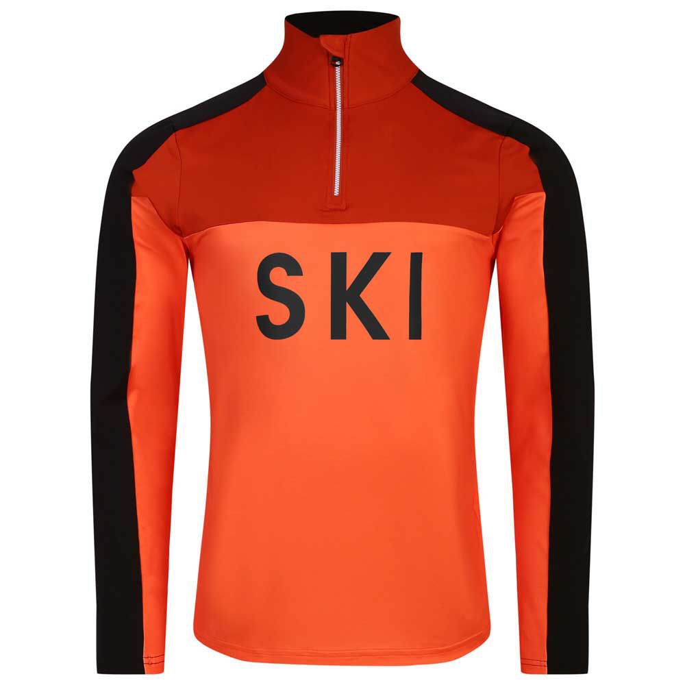 Dare2b Ski Core Half Zip Long Sleeve T-shirt Orange 3XL Mann von Dare2b