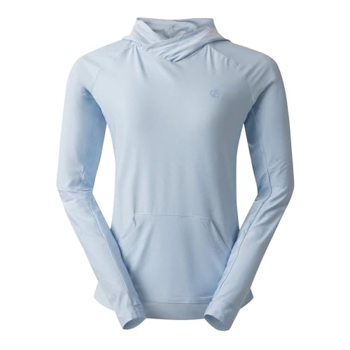 Dare2b Sprint City Damen-Kapuzenpullover, lässig, leicht, schweißableitend und antibakteriell, perfekt für Outdoor, Training und Sportbekleidung, Blau Dare2b Sprint City Damen-Kapuzenpullover, lässig, leicht, schweißableitend und antibakteriell, perfekt für Outdoor, Training und Sportbekleidung, Blau von Dare2b