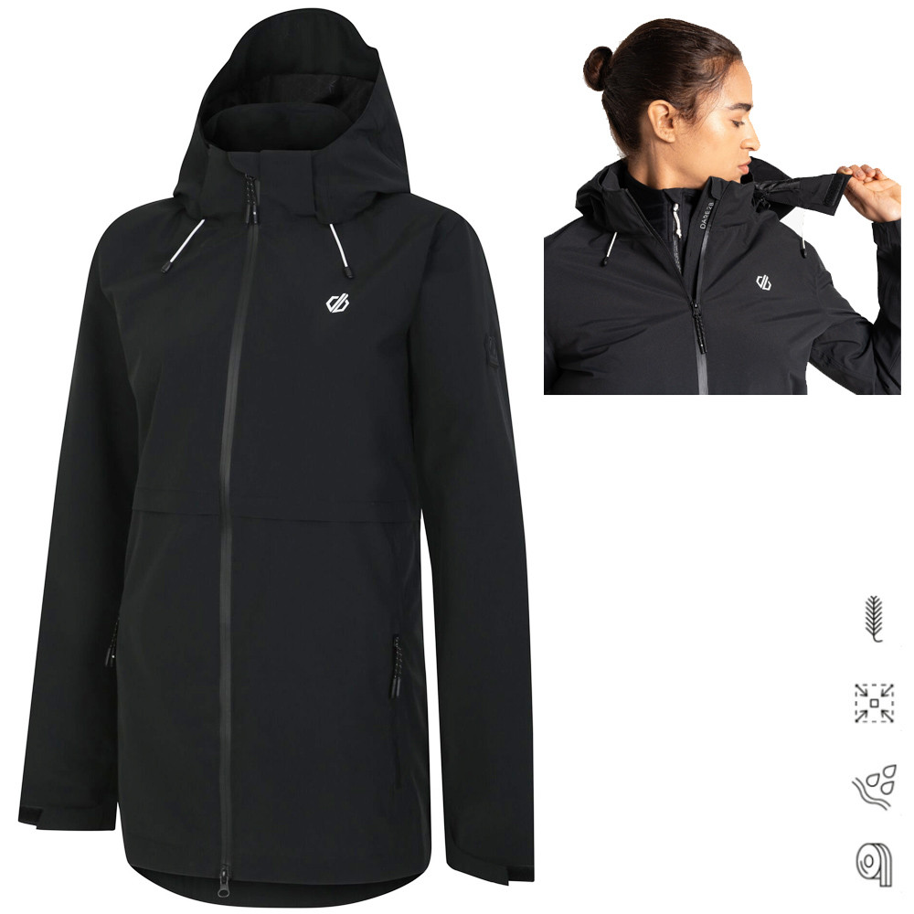 Dare2b - wasserdichte ARED 20K Damen Funktionsjacke Switch Up II, blk von Dare2b