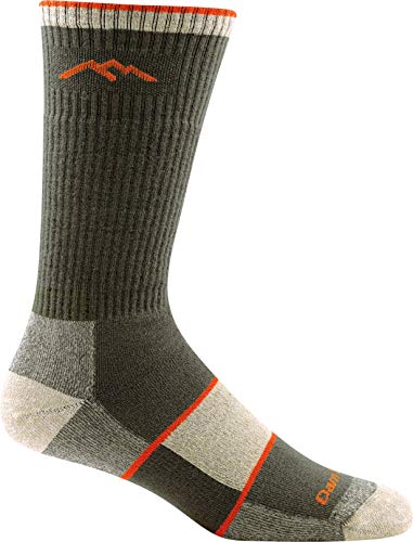Darn Tough Cool Max Boot Full Cushion Socks - Men's Olive Large von Darn Tough