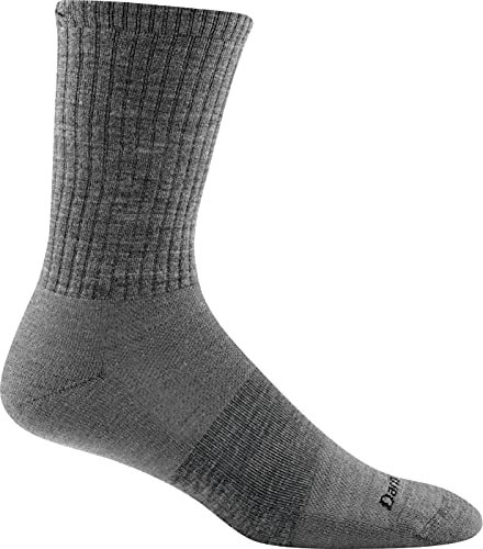 Darn Tough Standard Issue Crew Light Sock - Men's Medium Gray X-Large von Darn Tough