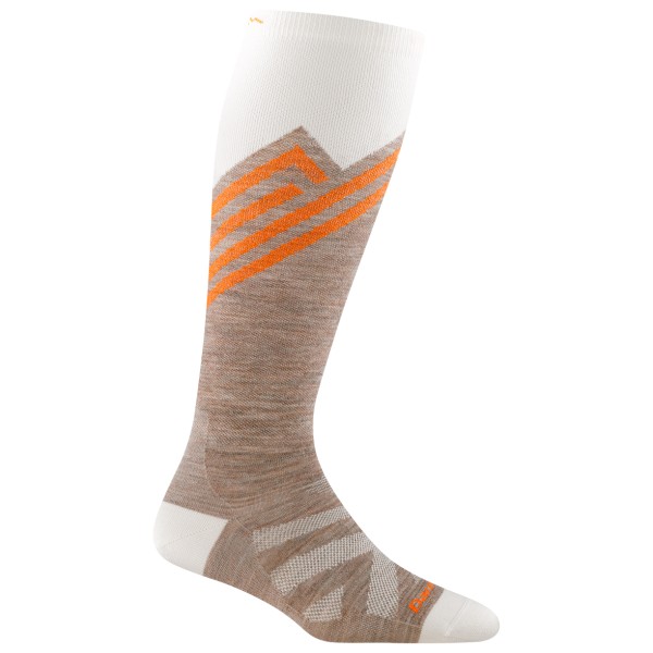 Darn Tough - Women's Peaks RFL Over the Calf Ultra-Lightweight - Skisocken Gr S braun von Darn Tough