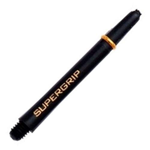 Harrows Supergrip Barrels in 10 Farben und 3 Längen, 5 Packungen, - Nero/Oro Harrows Supergrip Barrels in 10 Farben und 3 Längen, 5 Packungen, - Nero/Oro von Dart Stems