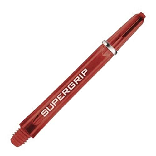 Harrows Supergrip Barrels in 10 Farben und 3 Längen, 5 Packungen, rosso - rosso Harrows Supergrip Barrels in 10 Farben und 3 Längen, 5 Packungen, rosso - rosso von Dart Stems