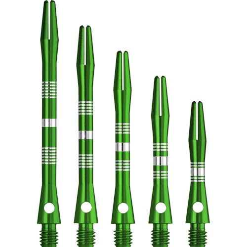 Dartshopper Aluminium Regrooved Green - Dart Shafts Short Dartshopper Aluminium Regrooved Green - Dart Shafts Short von Dartshopper