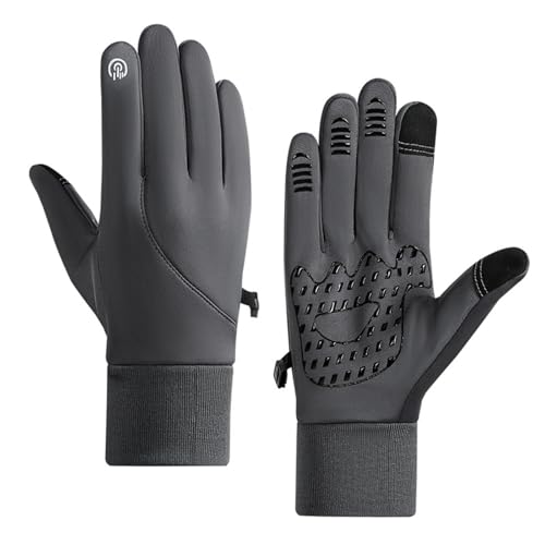 Dasongff Handschuhe Wasserdicht Herren Winterhandschuhe Wasserdicht Unisex Sport Laufhandschuhe Touchscreen Elegant Fahrradhandschuhe Schlicht Skihandschuhe Soft Thermohandschuhe Reithandschuhe von Dasongff