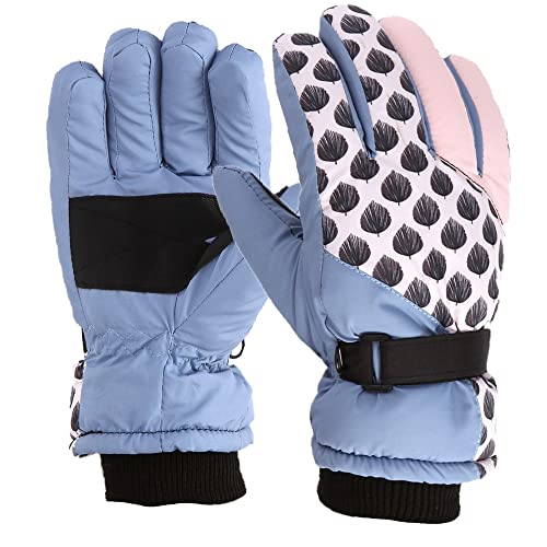 Dasongff Kinderhandschuhe Wasserdicht Winterhandschuhe Kinder 2 Jahre Unisex Sport Laufhandschuhe Touchscreen Elegant Fahrradhandschuhe Schlicht Skihandschuhe Retro Thermohandschuhe Reithandschuhe von Dasongff