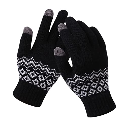 Handschuhe Damen Fahrrad Winterhandschuhe Unisex Sport Laufhandschuhe Thermo Touchscreen Fahrradhandschuhe Dicke Skihandschuhe Soft Thermohandschuhe Für Kunst Trockner Radfahren Autofahren Fitness von Dasongff