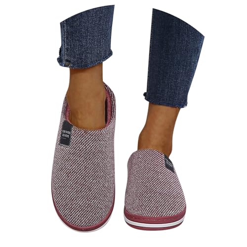 Hausschuhe Damen Winter Plüsch Pantoffeln Herren Warm Filzpantoffeln Frauen Bequeme Slippers Unisex Bequeme Flauschig Filzpantoffeln Plüsch Weiche Barfuss Slippers Fluffy Filzhausschuhe von Dasongff