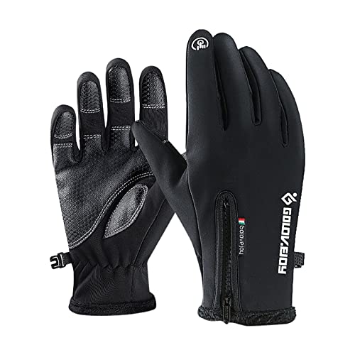 Thermo Handschuhe Wasserdicht Winterhandschuhe Wasserdicht Unisex Warm Laufhandschuhe Klettern Touchscreen Fahrradhandschuhe Schlicht Skihandschuhe Kuschelig Thermohandschuhe Schneehandschuhe von Dasongff