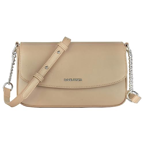 David Jones - Kleine Umhängetasche Damen - Crossbody Bag PU Leder - Frau Kette Schultertasche Rechteckige Tasche - Abendtasche Handy Handtasche Clutch Kettentasche - Elegant Reise Party - Beige David Jones - Kleine Umhängetasche Damen - Crossbody Bag PU Leder - Frau Kette Schultertasche Rechteckige Tasche - Abendtasche Handy Handtasche Clutch Kettentasche - Elegant Reise Party - Beige von David Jones