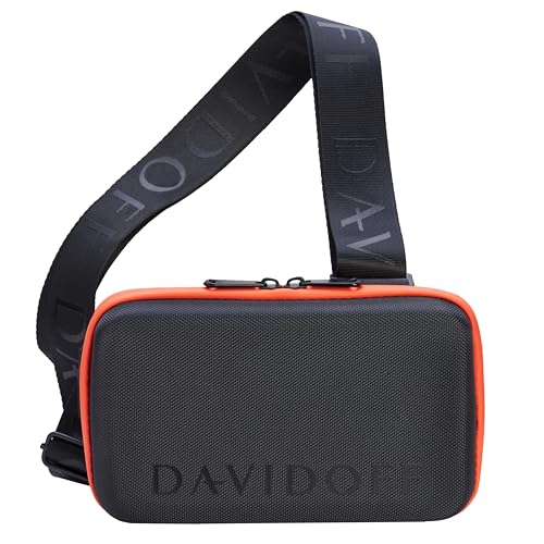 DAVIDOFF HOME RUN Hardcase Herren Umhängetasche Schwarz – wasserfeste Tasche mit breitem Gurt DAVIDOFF HOME RUN Hardcase Herren Umhängetasche Schwarz – wasserfeste Tasche mit breitem Gurt von DAVIDOFF(ダビドフ)
