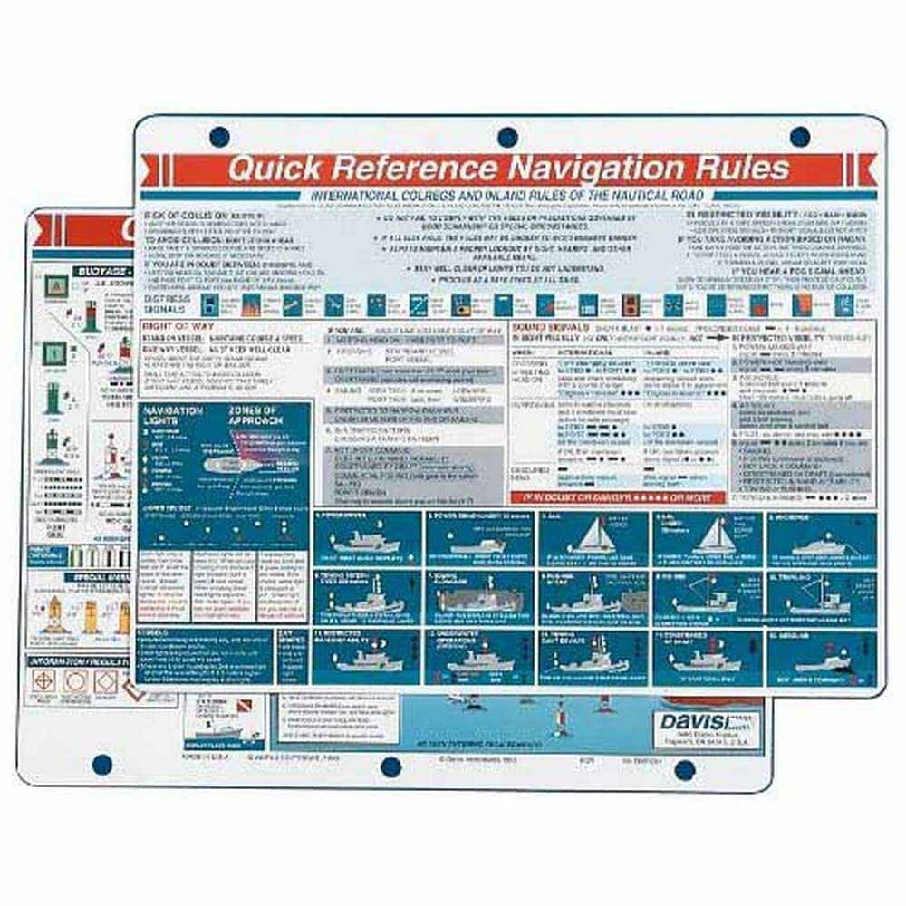 Davis Instruments Navigation Rules Card Weiß Davis Instruments Navigation Rules Card Weiß von Davis Instruments