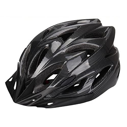 1PC -Fahrradhelm, Rennrad Fahrradfahrradhelm Männer Einstellbarer Erwachsener, MTB Mountain Cycle Helm mit Männern Frauen für Outdoor -Sport (schwarz) von Dbvnnsy