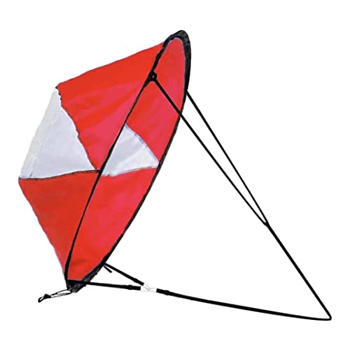 Kajakzubehör Kajak Windsegel, Faltbare Gegenwind Paddle Board Kajak Segel aufblasbare Segel Kajak Windsegel Popup Downwind Segel Kit für aufblasbare Boote Kanus rot Kajakzubehör Kajak Windsegel, Faltbare Gegenwind Paddle Board Kajak Segel aufblasbare Segel Kajak Windsegel Popup Downwind Segel Kit für aufblasbare Boote Kanus rot von Dbvnnsy
