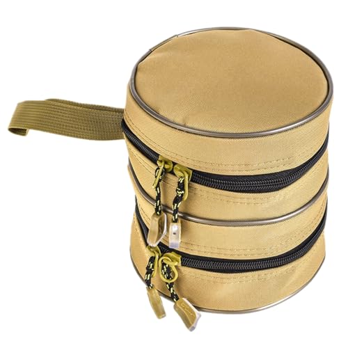 Dcaknri Angelschnur-Rollenbox, Angelrolle, schützende Handtasche, stoßfeste Aufbewahrung, Angelrolle, Doppelschichtig Dcaknri Angelschnur-Rollenbox, Angelrolle, schützende Handtasche, stoßfeste Aufbewahrung, Angelrolle, Doppelschichtig von Dcaknri