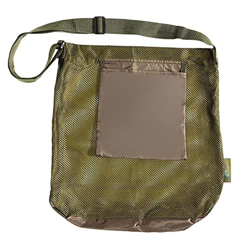 Dcaknri Futtertasche aus Netzstoff, für Outdoor, Camping, Futtersuche, Pilz-Aufbewahrungstasche für Reisen, Camping, Wandern, Pilzjagd von Dcaknri