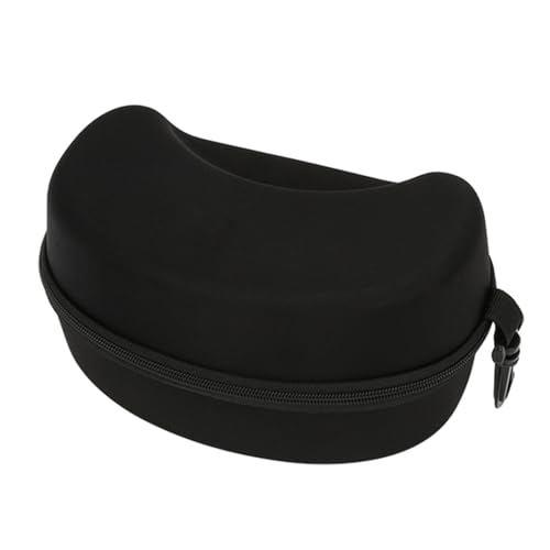 Dcaknri Skibrillen-Etui mit Karabiner, EVA-Hartschalen-Box, Reißverschluss, Brillenetui für Schneebrillen Dcaknri Skibrillen-Etui mit Karabiner, EVA-Hartschalen-Box, Reißverschluss, Brillenetui für Schneebrillen von Dcaknri