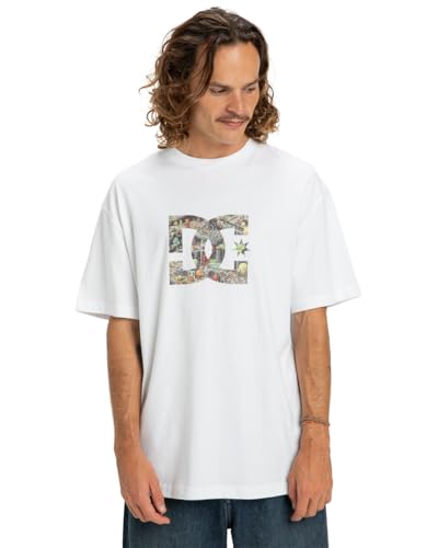 Dcshoes DC Star Filled HSS-T-Shirt, kurzärmlig, Weiß, Größe XS von Dcshoes