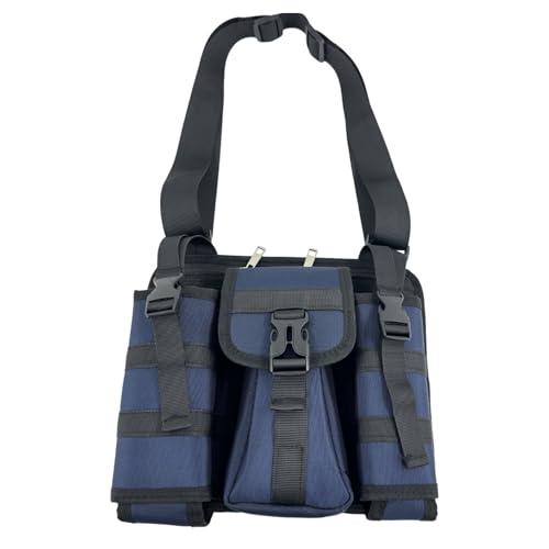 Ddujbtp Tacticals Brusttasche Multifunktionale Werkzeug-Aufbewahrungstasche Sport Crossbody Tasche mit Wasserflaschenhalter für Radfahren Wandern von Ddujbtp