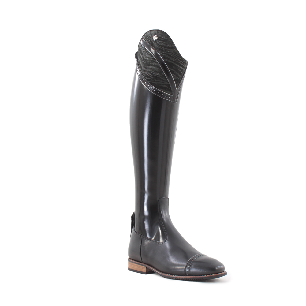 DeNiro Salento 01 Reitstiefel brushed black Top Hunter von DeNiro