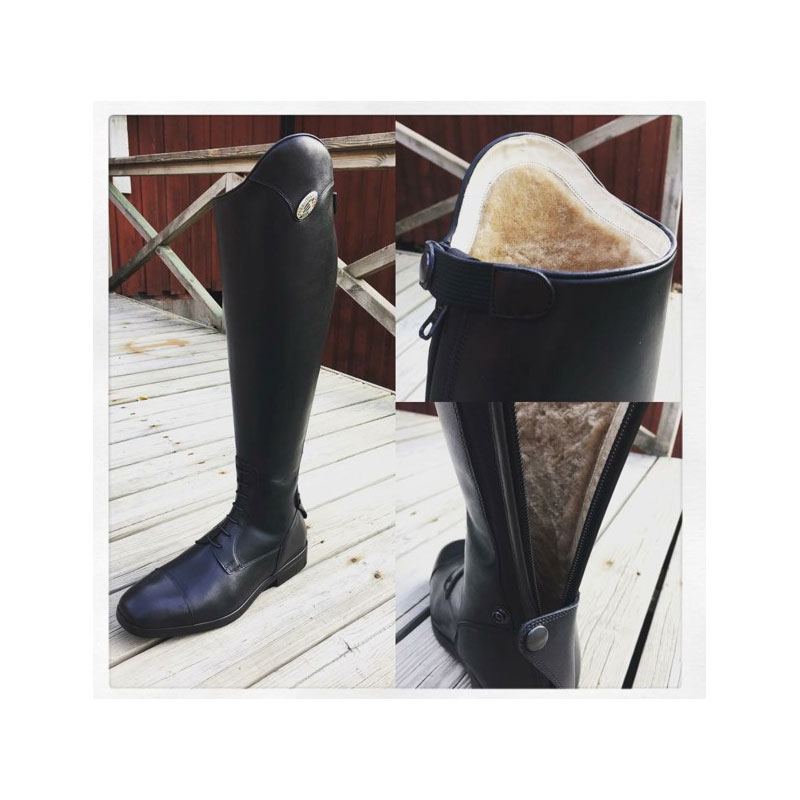 DeNiro Salento Winter LederReitstiefel schwarz DeNiro Salento Winter LederReitstiefel schwarz von DeNiro