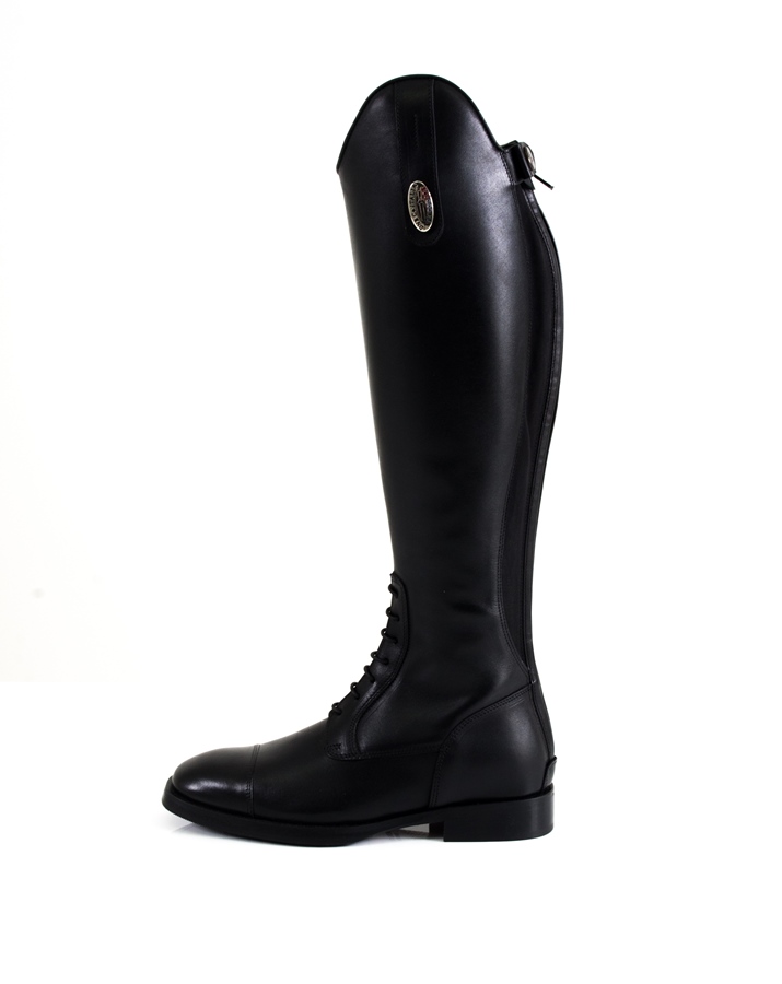 DeNiro Soft Glattleder Reitstiefel schwarz DeNiro Soft Glattleder Reitstiefel schwarz von DeNiro
