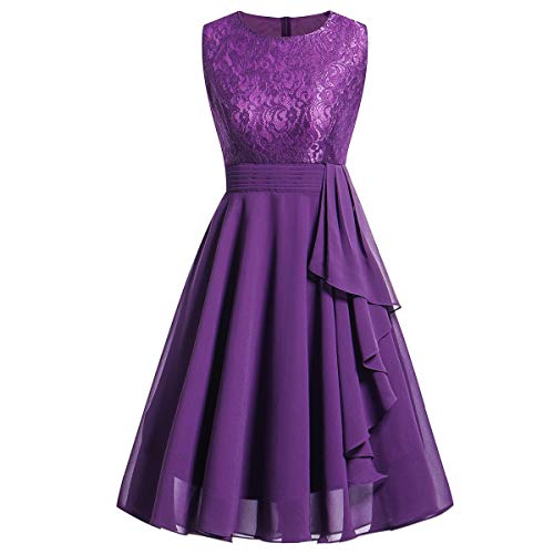 Cocktailkleid Damen Knielang Spitzenkleid Ärmellos Kleid mit Rüschensaum Spitze Abendkleider Elegant für Frauen Hochzeit Gast Brautjungfernkleid Festlich Partykleid Ballkleid Abendkleid Kurz Cocktailkleid Damen Knielang Spitzenkleid Ärmellos Kleid mit Rüschensaum Spitze Abendkleider Elegant für Frauen Hochzeit Gast Brautjungfernkleid Festlich Partykleid Ballkleid Abendkleid Kurz von DeaAmyGline