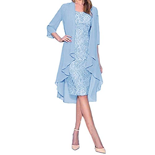 DeaAmyGline Damen Spitzenkleid Elegant Brautmutter Kleid Knielang Abendkleid Brautmutterkleider mit Jacke Vintage Spitzen Stickerei Muster Hochzeitsgast Kleider Cocktailkleid Fauen Partykleid DeaAmyGline Damen Spitzenkleid Elegant Brautmutter Kleid Knielang Abendkleid Brautmutterkleider mit Jacke Vintage Spitzen Stickerei Muster Hochzeitsgast Kleider Cocktailkleid Fauen Partykleid von DeaAmyGline