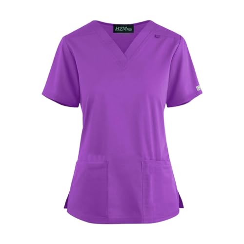 DeaAmyGline Kasacks Damen Pflege Schlupfkasack Kurzarm Kasack Berufskleidung T Shirt V Ausschnitt mit Taschen Krankenpflege Altenpflege Pflegekasack OP-Kasack Hosen-Kasack Schlupf-Kasack DeaAmyGline Kasacks Damen Pflege Schlupfkasack Kurzarm Kasack Berufskleidung T Shirt V Ausschnitt mit Taschen Krankenpflege Altenpflege Pflegekasack OP-Kasack Hosen-Kasack Schlupf-Kasack von DeaAmyGline