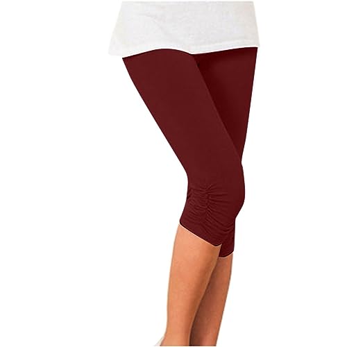 DeaAmyGline Sport Leggings Damen 3/4 - Kurze Hosen Damen Sommer Sporthose Caprihose Stretch Falten Jogginghose Freizeithose Sportleggins Gym Fitness Workout Yogahose Laufhose Capri Leggings DeaAmyGline Sport Leggings Damen 3/4 - Kurze Hosen Damen Sommer Sporthose Caprihose Stretch Falten Jogginghose Freizeithose Sportleggins Gym Fitness Workout Yogahose Laufhose Capri Leggings von DeaAmyGline