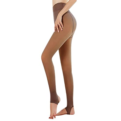 Gefütterte Strumpfhose ,Strumpfhosen Damen Winter Thermo Strumpfhose Gefälschte Durchscheinende - Thermostrumpfhosen für Damen Feinstrumpfhose Gefüttert Fleece Warme Leggings Frauen Pantyhose Gefütterte Strumpfhose ,Strumpfhosen Damen Winter Thermo Strumpfhose Gefälschte Durchscheinende - Thermostrumpfhosen für Damen Feinstrumpfhose Gefüttert Fleece Warme Leggings Frauen Pantyhose von DeaAmyGline