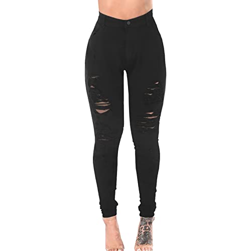 Jeans Damen High Waist - Jeans Damen Sommer Stretch Jeanshose Damen Lang mit Löchern Skinny Stretch Push Up Po Slim fit Denim Hose Große Größen Sexy Damenjeans Zerrissene Jeans Hosen Frauen Jeans Damen High Waist - Jeans Damen Sommer Stretch Jeanshose Damen Lang mit Löchern Skinny Stretch Push Up Po Slim fit Denim Hose Große Größen Sexy Damenjeans Zerrissene Jeans Hosen Frauen von DeaAmyGline
