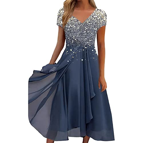 Sommerkleid Damen V Ausschnitt - Abendkleid Lang,Kleid Damen Elegant Chiffon Swing Cocktailkleid Moderne Maxikleid Festliche Kleider für Hochzeitsgast Abendkleider Brautjungfernkleider Partykleid Sommerkleid Damen V Ausschnitt - Abendkleid Lang,Kleid Damen Elegant Chiffon Swing Cocktailkleid Moderne Maxikleid Festliche Kleider für Hochzeitsgast Abendkleider Brautjungfernkleider Partykleid von DeaAmyGline