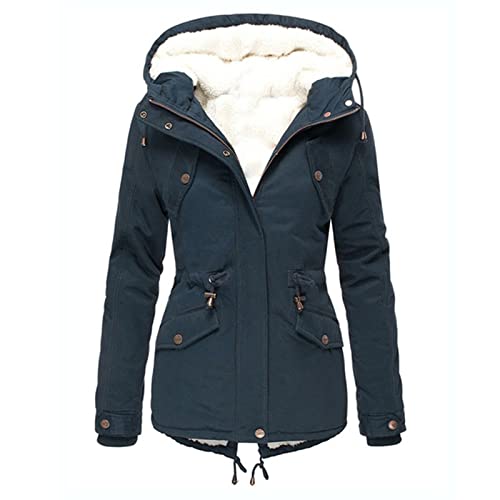 Winterjacke Damen Teddyfell Gefütterte, Mantel Damen Jacke Winter Parka,Wintermantel Damen mit Kapuze Teddyfleece Trenchcoat Dicke Warm Winterparka Baumwolljacke Große Größen Winterjacken für Frauen Winterjacke Damen Teddyfell Gefütterte, Mantel Damen Jacke Winter Parka,Wintermantel Damen mit Kapuze Teddyfleece Trenchcoat Dicke Warm Winterparka Baumwolljacke Große Größen Winterjacken für Frauen von DeaAmyGline