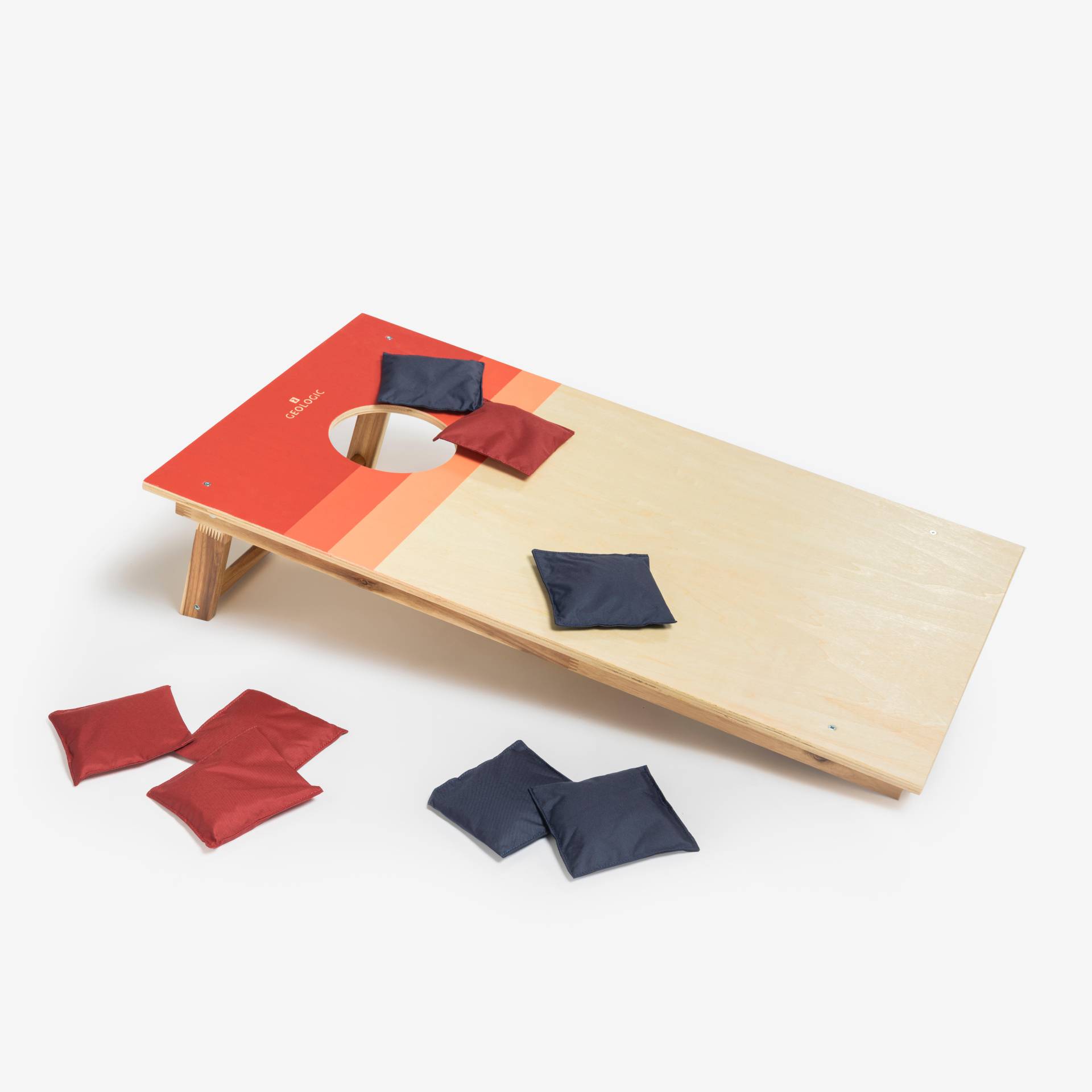 Cornhole Spielset Kompakt - 1 Brett mit 8 Säckchen Cornhole Spielset Kompakt - 1 Brett mit 8 Säckchen von Decathlon