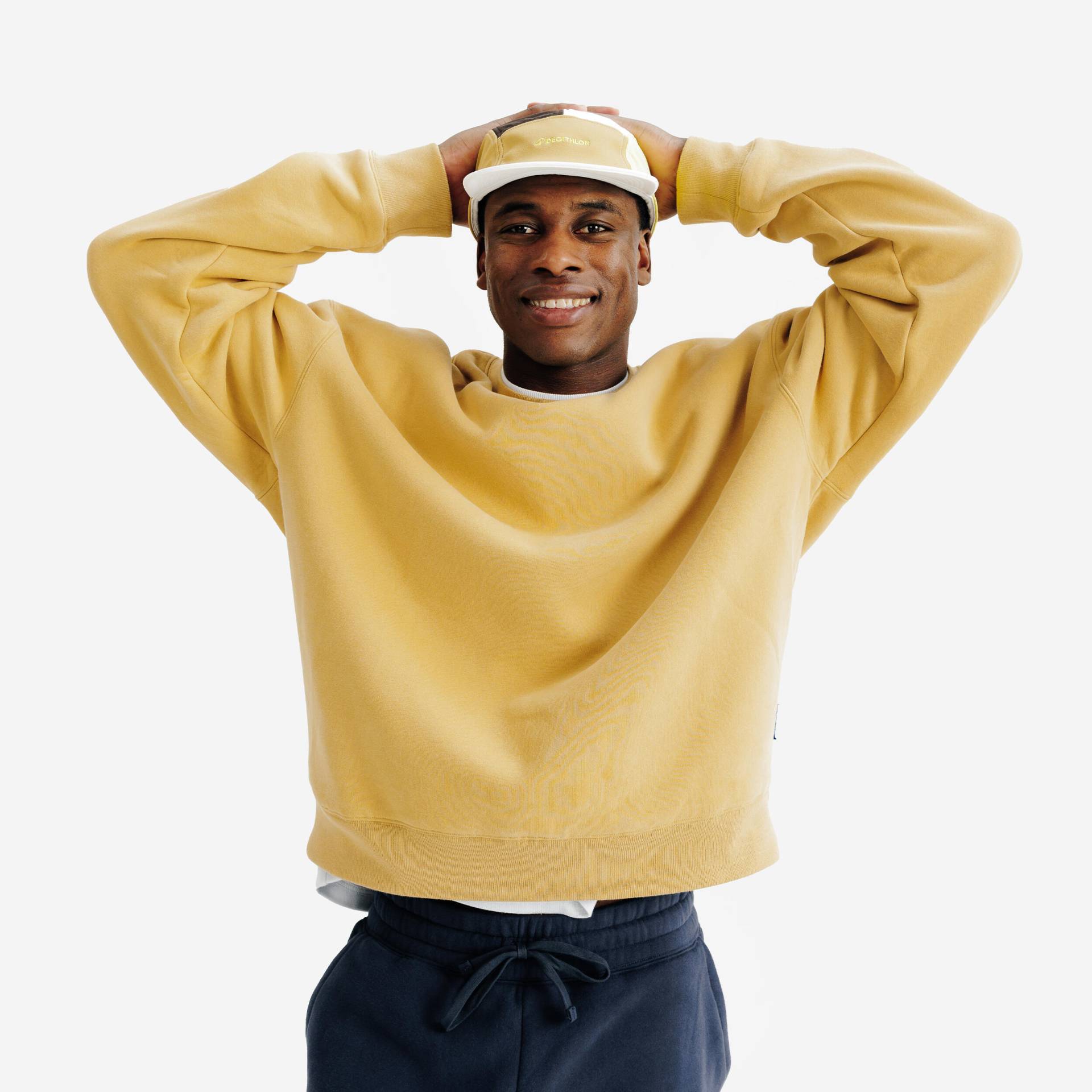 Crewneck Herren Oversized - beige Crewneck Herren Oversized - beige von Decathlon