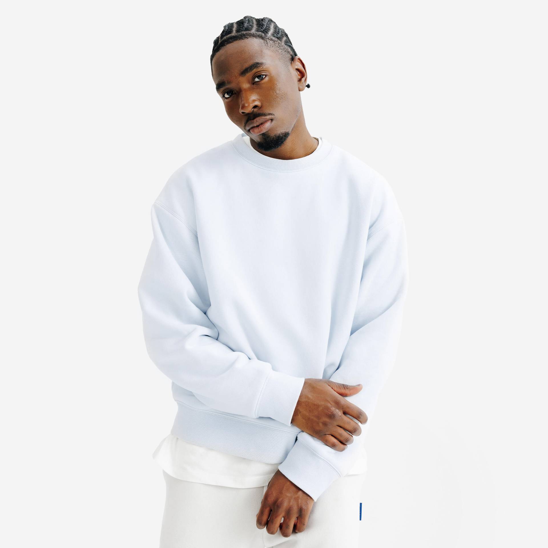 Crewneck Herren Oversized - blau Crewneck Herren Oversized - blau von Decathlon