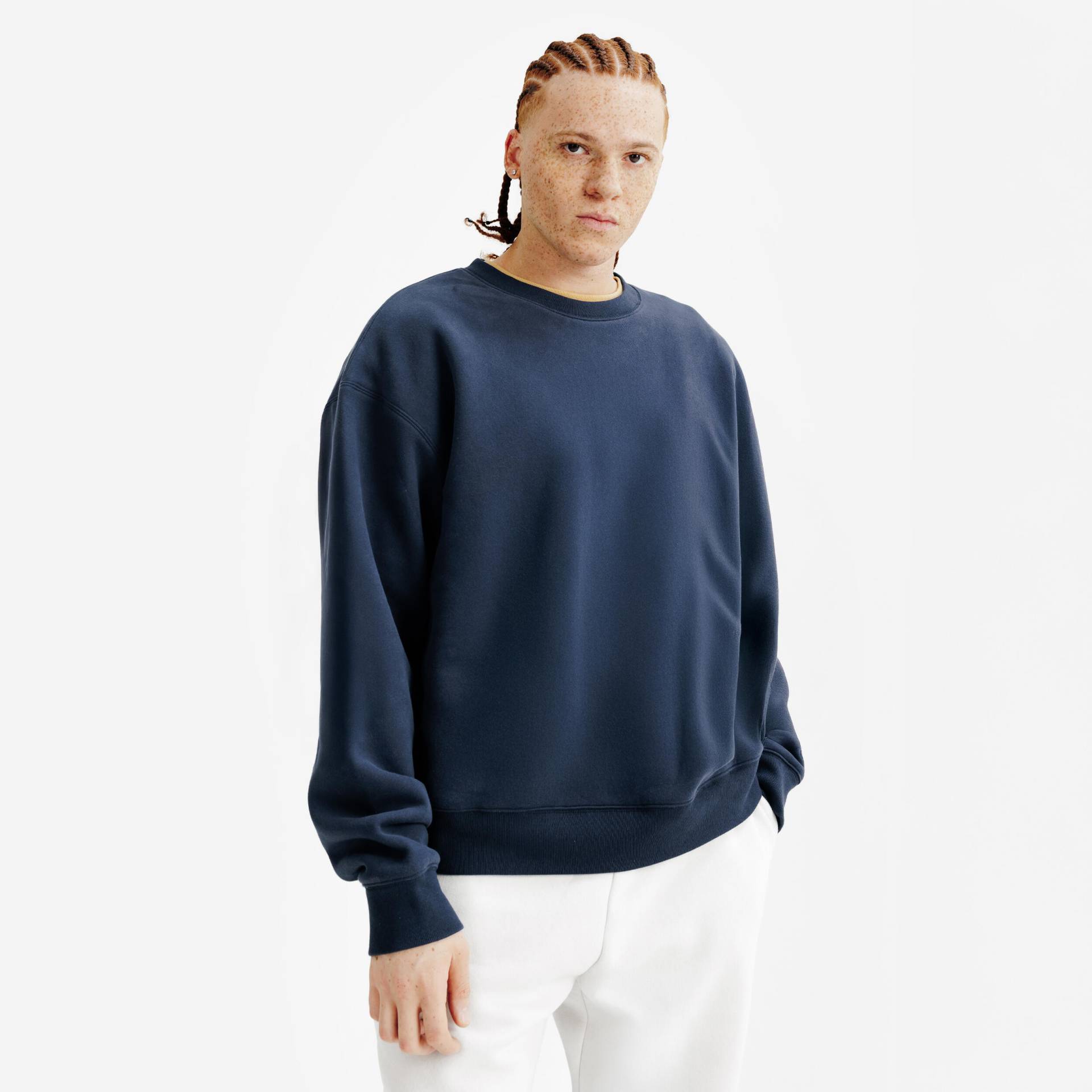 Crewneck Herren Oversized - blau Crewneck Herren Oversized - blau von Decathlon
