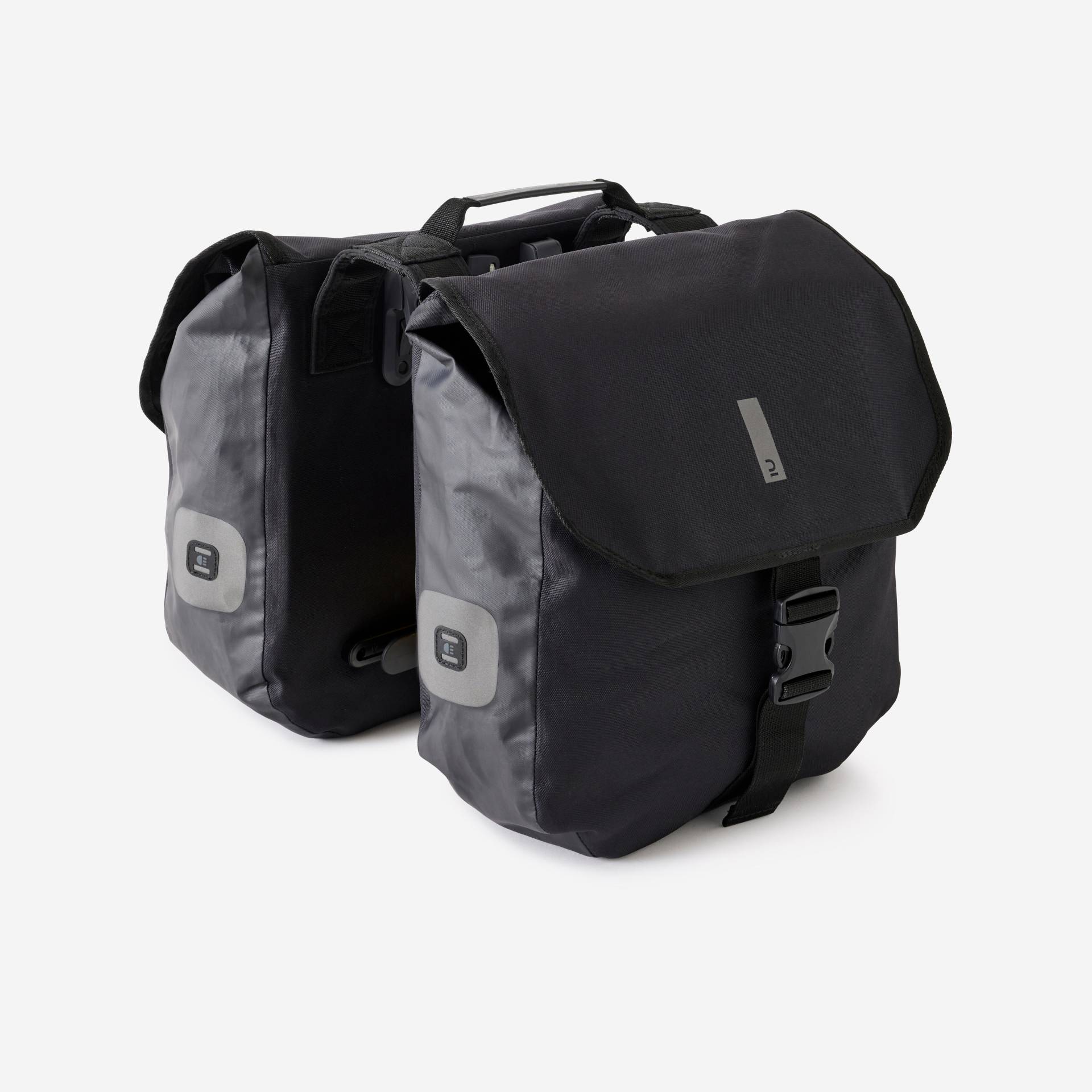 Doppel-Fahrradtasche 540 2 × 20 Liter wasserdicht für Gepäckträger Doppel-Fahrradtasche 540 2 × 20 Liter wasserdicht für Gepäckträger von Decathlon