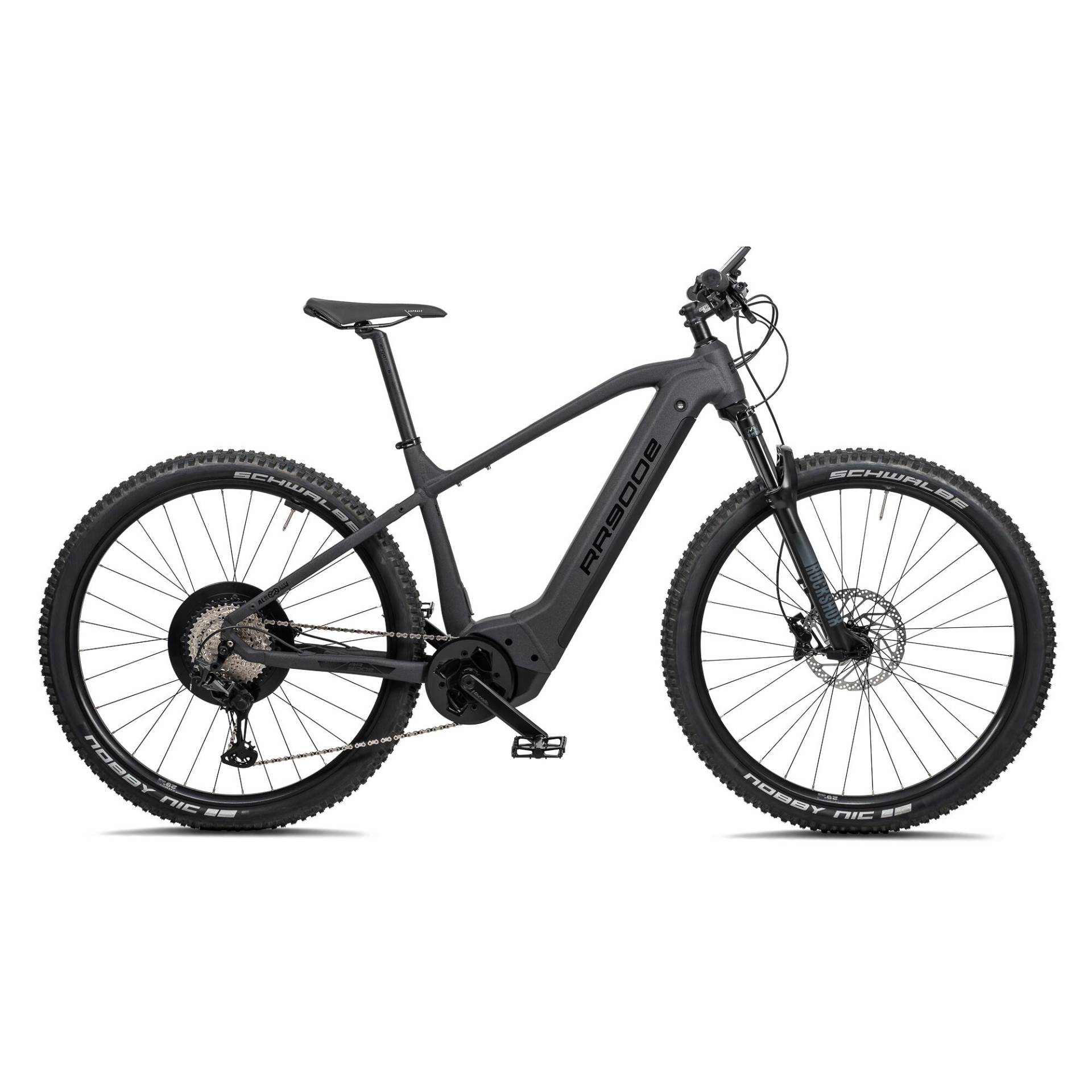 E-Mountainbike RR900e Bosch Performance CX Hardtail 29 Zoll Schwarz matt von Decathlon